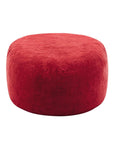 55" Red Upholstered Bean Bag Chair