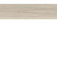 48" Beige Melamine Veneer And Wood Oval Double Pedestal Coffee Table