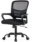 Black Swivel Rolling Office Chair