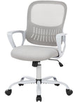 Gray Swivel Rolling Office Chair
