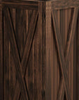24" X 10" Brown Wood Rectangular Planter Box