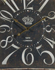 26" Black Iron Analog Wall Clock