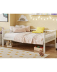 White Solid Wood Twin Day Bed