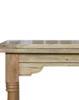 Granary Turned-Leg Butterfly Dining Table