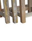 Country Solid Wood Stool Set of 3