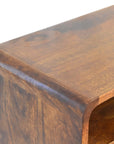 Mini Chestnut Console Table