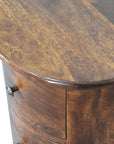 3 Drawer Chestnut Drum