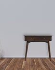 2 Drawer Walnut Hallway Console