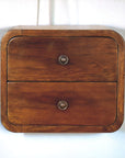 Floating Mini Chestnut Nightstand