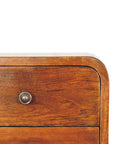 Floating Mini Chestnut Nightstand