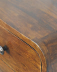 Floating Mini Chestnut Nightstand
