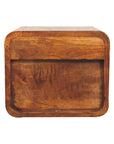 Floating Mini Chestnut Nightstand