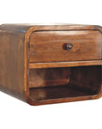 Mini Curve Floating Nightstand