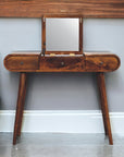 Chestnut Mirror Dressing Table