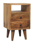 Mini Oak-ish Classic Open Nightstand