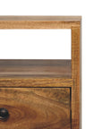 Mini Oak-ish Classic Open Nightstand