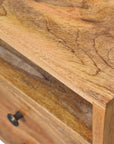 Mini Oak-ish Classic Open Nightstand