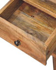 Mini Oak-ish Classic Open Nightstand