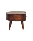 Mini Chesnut Wave Coffee Table