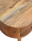 Mini Oak-ish Wave Coffee Table