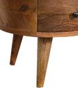 Mini Oak-ish Wave Coffee Table