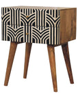 Edessa Bone Inlay Nightstand