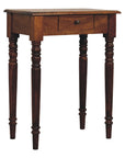 Chestnut Turned Leg Writing Desk