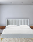 Chestnut Crescent Floating Nightstand