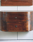 Lunar 2 Drawer Floating Nightstand