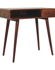 Curved Chestnut Writing Desk