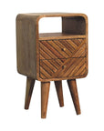 Mini Lille Curved Nightstand