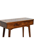 Chestnut Hallway 2 Drawer Console Table