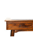Chestnut Hallway 2 Drawer Console Table