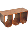 Triple Open Style Coffee Table
