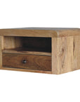 Chunky Oak-ish Floating Bedside