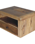 Chunky Oak-ish Floating Bedside