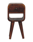 Extra Mini Chestnut Curve Lower Bedside