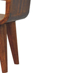 Extra Mini Chestnut Curve Lower Bedside