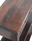 Turned legs Cherry Side Table