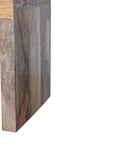 Mini Darcy Oak-ish Nightstand with Curved Edges