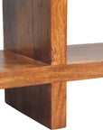 Orion Curved Chestnut Media Unit