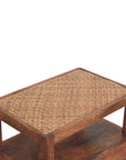 Saffron Rattan Nightstand