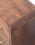 3-Drawer Rounded Chest