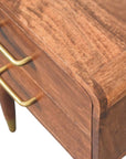 Valenza Two-Drawer Bedside Table