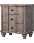 Lume Washed Bedside Table