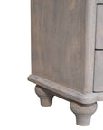 Lume Washed Open-Shelf Bedside