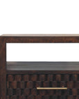 Cadiz Carved Bedside Table