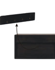 Cadiz Carved Open-Slot Bedside