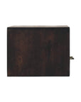 Cadiz Carved Open-Slot Bedside