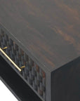 Cadiz Carved Shoe Storage Bench